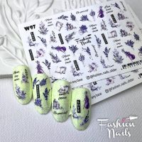W97 Слайдер дизайн Fashion Nails