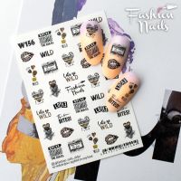 W156 Слайдер дизайн Fashion Nails