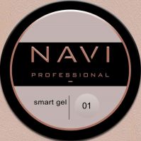 Моделирующий smart gel CLEAR NAVI Professional 15мл.