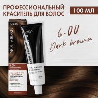 6.00 Стойкая крем-краска для волос Dark Brown CONCEPT FUSION Темно-коричневый - вид 1 миниатюра