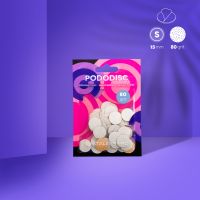 Сменные файлы белые для педикюрного диска PODODISC S EXPERT 80 грит (50 шт) Staleks - вид 1 миниатюра