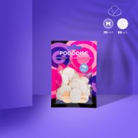 Сменные файлы белые для педикюрного диска PODODISC M EXPERT 80 грит (50 шт) Staleks - вид 1 миниатюра