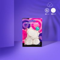 Сменные файлы белые для педикюрного диска PODODISC L EXPERT 100 грит (50 шт) Staleks - вид 1 миниатюра