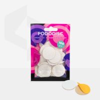 Сменные файлы белые для педикюрного диска PODODISC L EXPERT 100 грит (50 шт) Staleks - вид 1 миниатюра