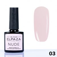 №003 Гель-лак ELPAZA NUDE 10мл