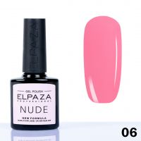 №006 Гель-лак ELPAZA NUDE 10мл - вид 1 миниатюра