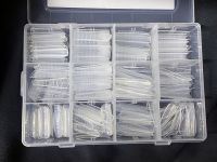 Верхние силиконовые формы в наборе 12 моделей NAIL BOX OF ARMOR PIECES CKYASSI 288шт. - вид 1 миниатюра