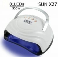 SUN X27 MAX на 350 Вт. - лампа для маникюра и педикюра (с таймером, дисплеем и съемным дном)